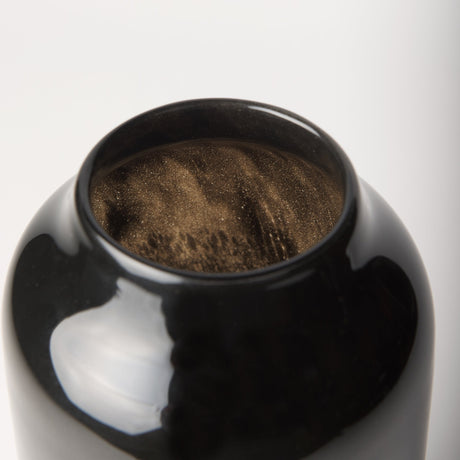 Emu Short Black w/ Gray Vase by Mercana at Eve Furniture
