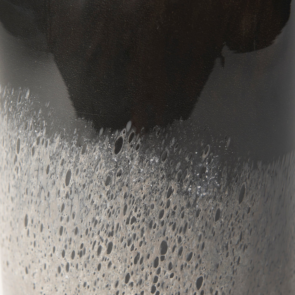 Emu Short Black w/ Gray Vase by Mercana at Eve Furniture