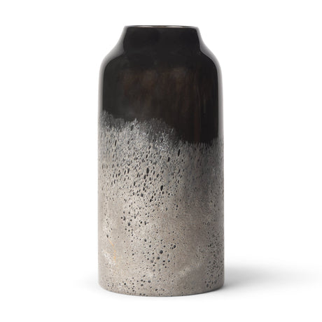 Emu Short Black w/ Gray Vase by Mercana at Eve Furniture