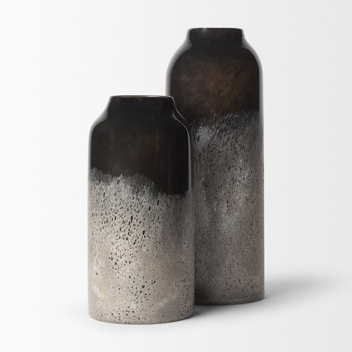 Emu Tall Black w/ Gray Vase by Mercana at Eve Furniture