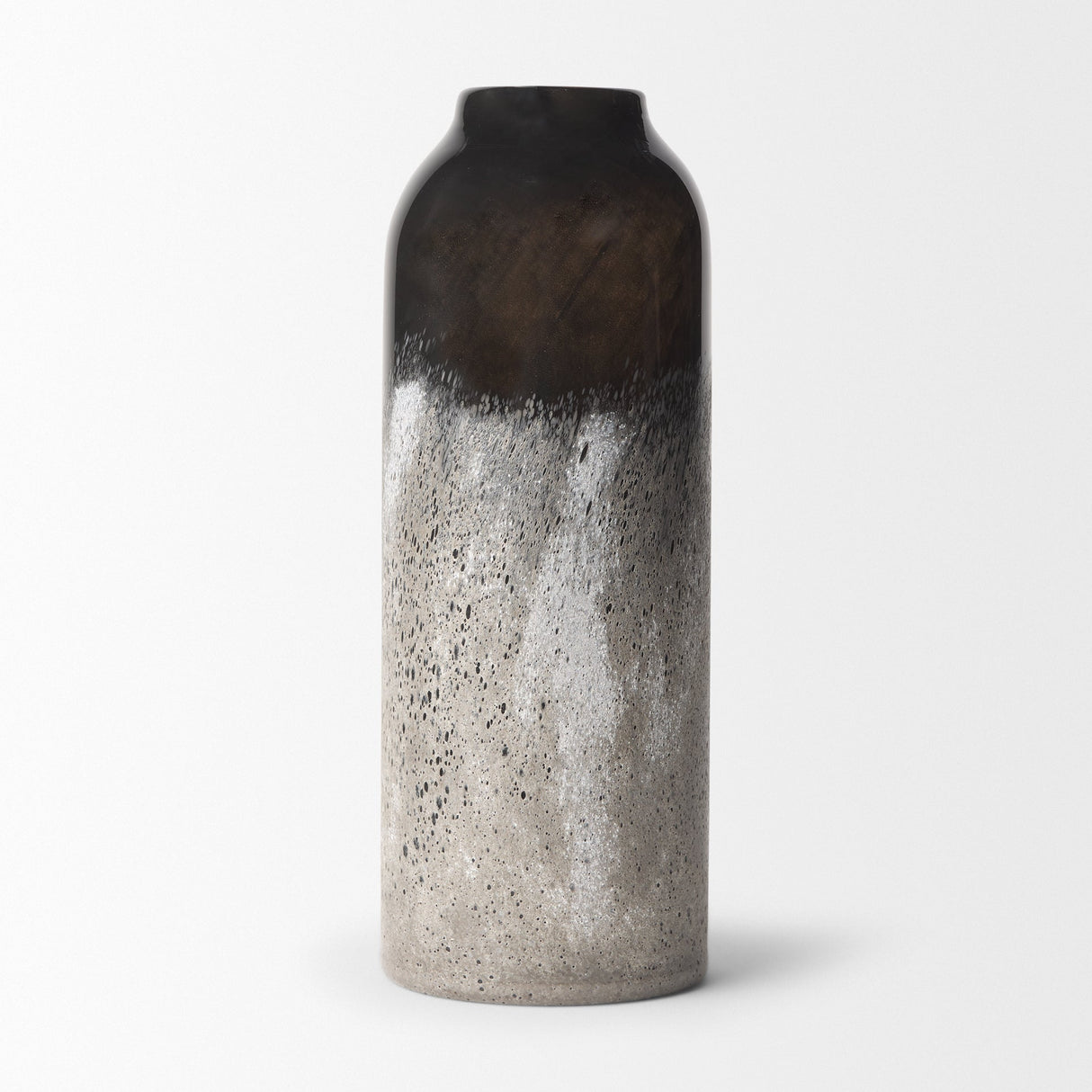 Emu Tall Black w/ Gray Vase by Mercana at Eve Furniture