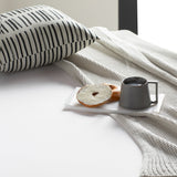 Encase 360° White Cal King Mattress Protector by Malouf at Eve Furniture