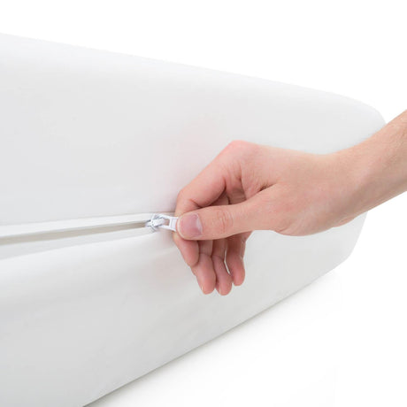 Encase 360° White Full Mattress Protector by Malouf at Eve Furniture