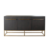 Encore Grey Oak Metal Sideboard by Diamond Sofa at Eve Furniture