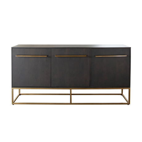 Encore Grey Oak Metal Sideboard by Diamond Sofa at Eve Furniture