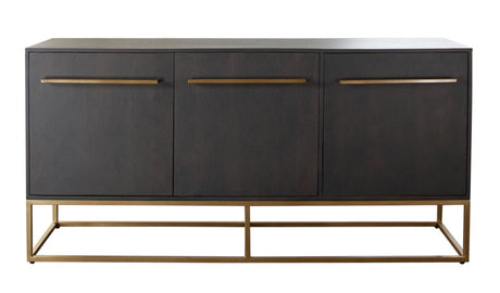 Encore Grey Oak Metal Sideboard by Diamond Sofa at Eve Furniture