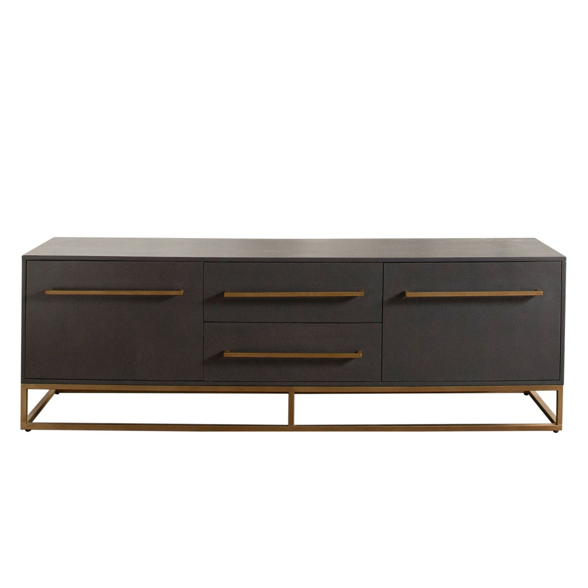 Encore Grey Oak Metal TV Stand by Diamond Sofa at Eve Furniture