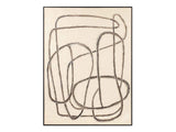 Encounters Multicolor Framed Painting by Moe's Home at Eve Furniture