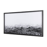 Endless Sea by Mercana Studio a Hand Embellished Textured Framed Art Print Matted under Glass by Mercana at Eve Furniture