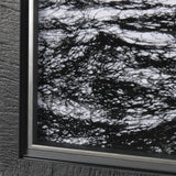 Endless Sea by Mercana Studio a Hand Embellished Textured Framed Art Print Matted under Glass by Mercana at Eve Furniture