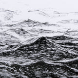 Endless Sea by Mercana Studio a Hand Embellished Textured Framed Art Print Matted under Glass by Mercana at Eve Furniture