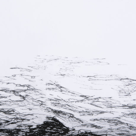 Endless Sea by Mercana Studio a Hand Embellished Textured Framed Art Print Matted under Glass by Mercana at Eve Furniture