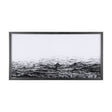 Endless Sea by Mercana Studio a Hand Embellished Textured Framed Art Print Matted under Glass by Mercana at Eve Furniture