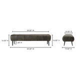 Endora Green Bench by Moe's Home at Eve Furniture