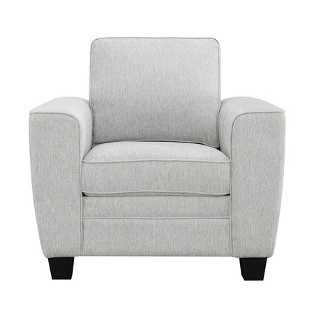 Enea Light Gray Chair by Furniture of America at Eve Furniture