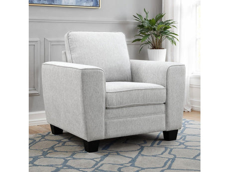 Enea Light Gray Chair by Furniture of America at Eve Furniture