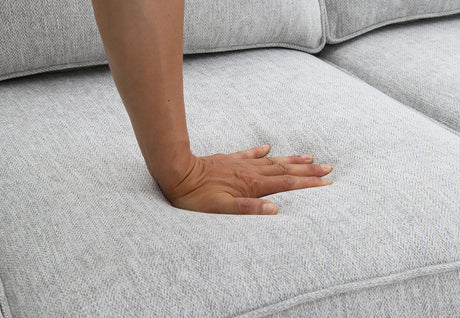 Enea Light Gray Loveseat by Furniture of America at Eve Furniture