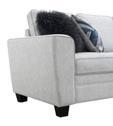 Enea Light Gray Loveseat by Furniture of America at Eve Furniture