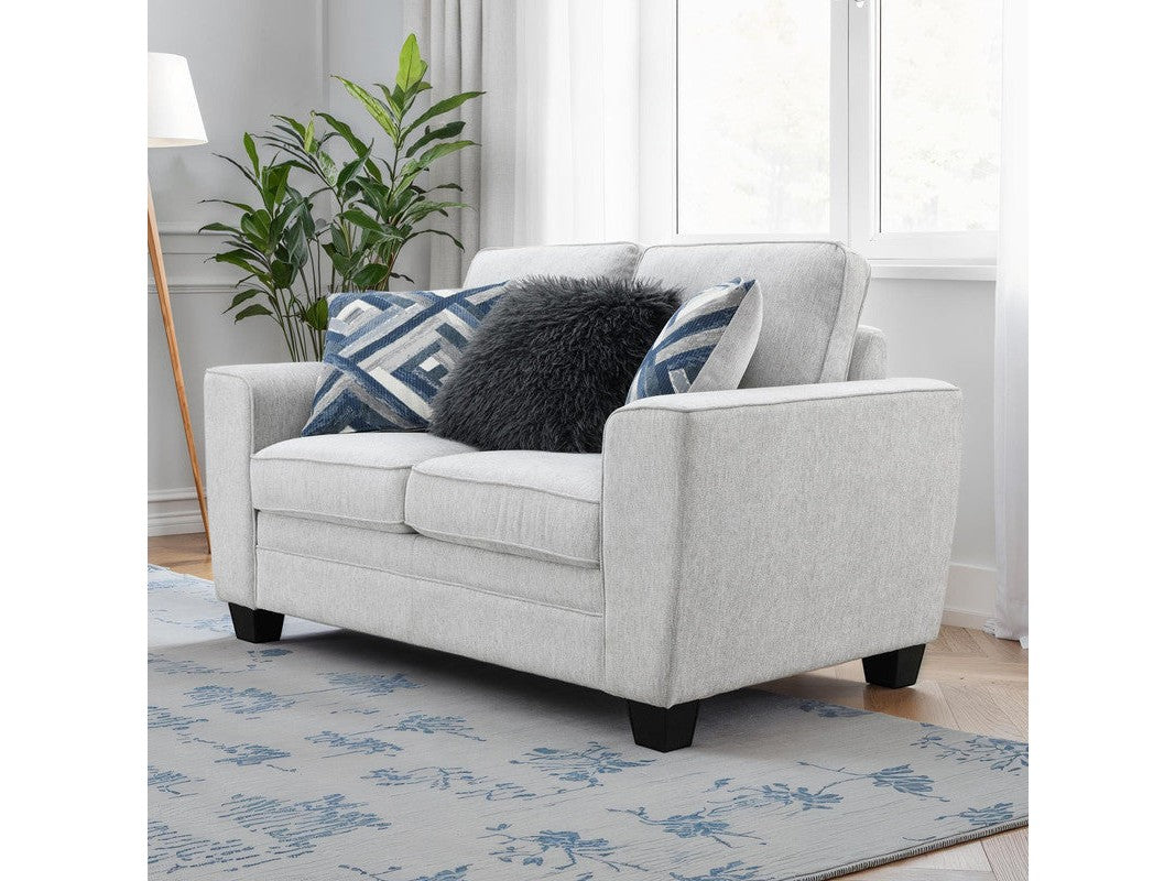 Enea Light Gray Loveseat by Furniture of America at Eve Furniture