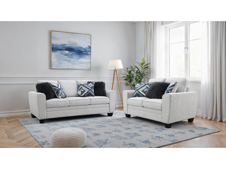 Enea Light Gray Sofa & Loveseat by Furniture of America at Eve Furniture