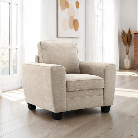 Enea Taupe Chair by Furniture of America at Eve Furniture