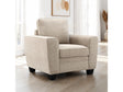 Enea Taupe Chair by Furniture of America at Eve Furniture