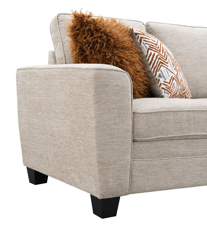 Enea Taupe Loveseat by Furniture of America at Eve Furniture