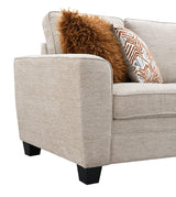 Enea Taupe Loveseat by Furniture of America at Eve Furniture