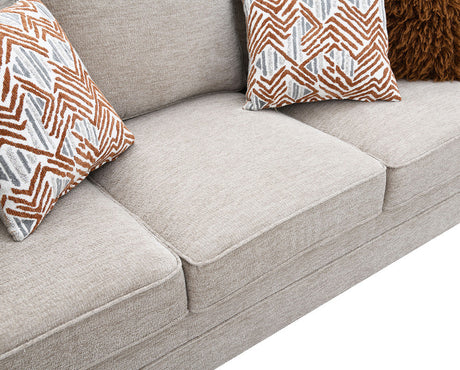 Enea Taupe Sofa by Furniture of America at Eve Furniture
