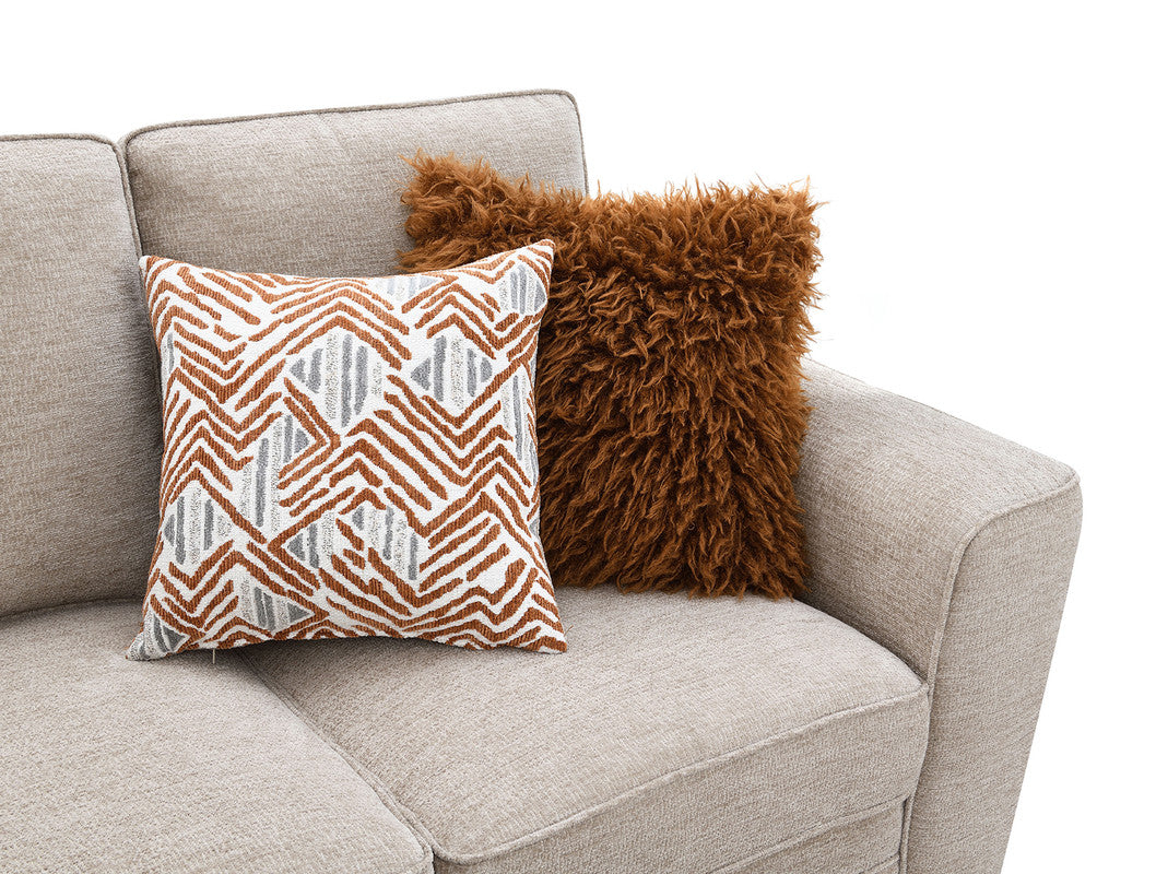 Enea Taupe Sofa by Furniture of America at Eve Furniture