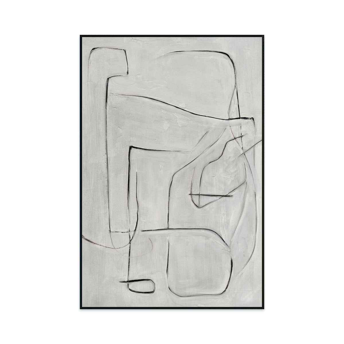Energy Gray Painting Art by Buddy Whitlock by Classic Home at Eve Furniture