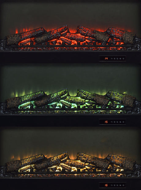 Enfield Dark Pine 71-inch TV Stand Fireplace Media Console by Coaster at Eve Furniture