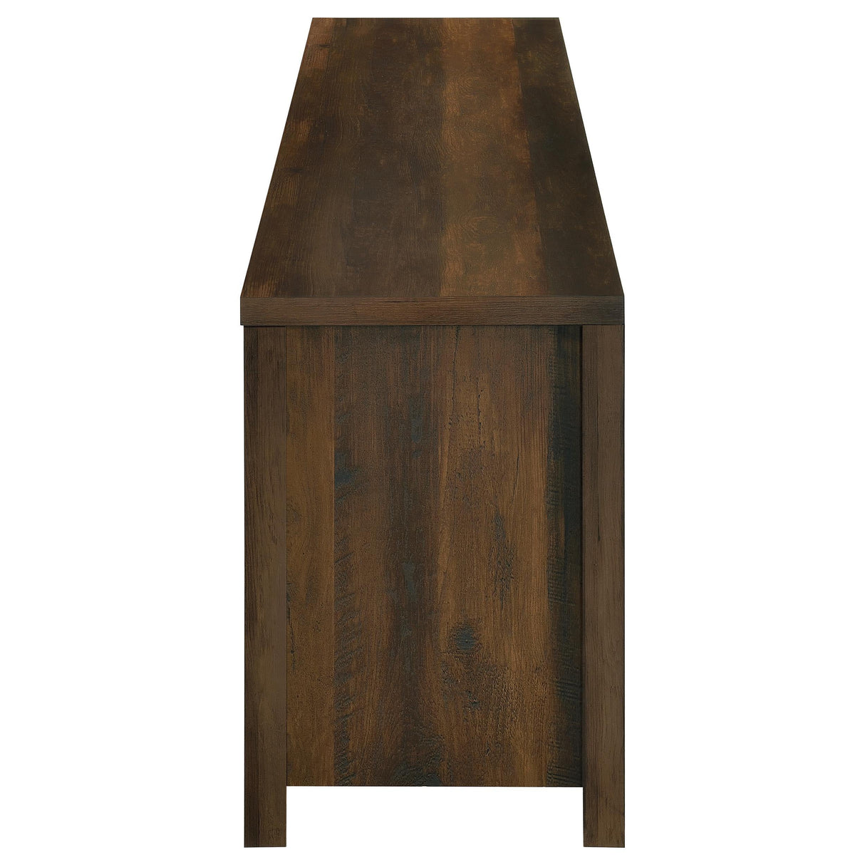 Enfield Dark Pine 71-inch TV Stand Fireplace Media Console by Coaster at Eve Furniture