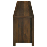 Enfield Dark Pine 71-inch TV Stand Fireplace Media Console by Coaster at Eve Furniture