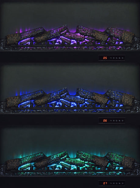 Enfield Dark Pine 71-inch TV Stand Fireplace Media Console by Coaster at Eve Furniture