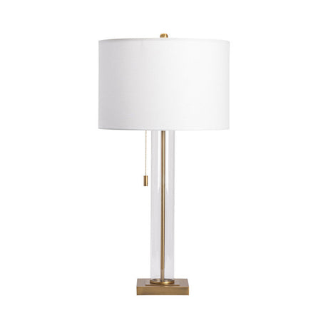Enlight Gold/Transparent Pull Chain Table Lamp by Crestview at Eve Furniture