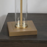 Enlight Gold/Transparent Pull Chain Table Lamp by Crestview at Eve Furniture