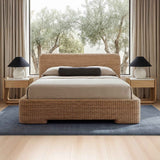 Enns Natural Nightstand by Moe's Home at Eve Furniture