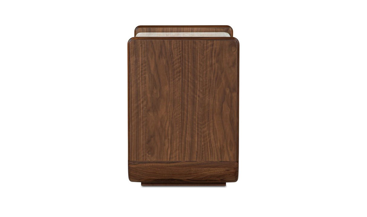 Enns Nightstand Dark Brown by Moe's Home at Eve Furniture