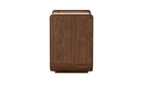 Enns Nightstand Dark Brown by Moe's Home at Eve Furniture