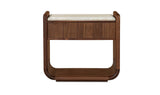 Enns Nightstand Dark Brown by Moe's Home at Eve Furniture