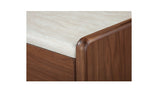 Enns Nightstand Dark Brown by Moe's Home at Eve Furniture