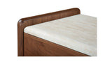Enns Nightstand Dark Brown by Moe's Home at Eve Furniture