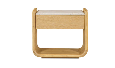 Enns Nightstand Natural by Moe's Home at Eve Furniture