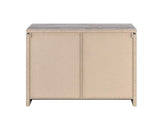 Enoch Gray Driftwood 2-Door Accent Cabinet