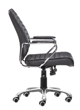 Enterprise Black Low Back Office Chair by Zuomod at Eve Furniture
