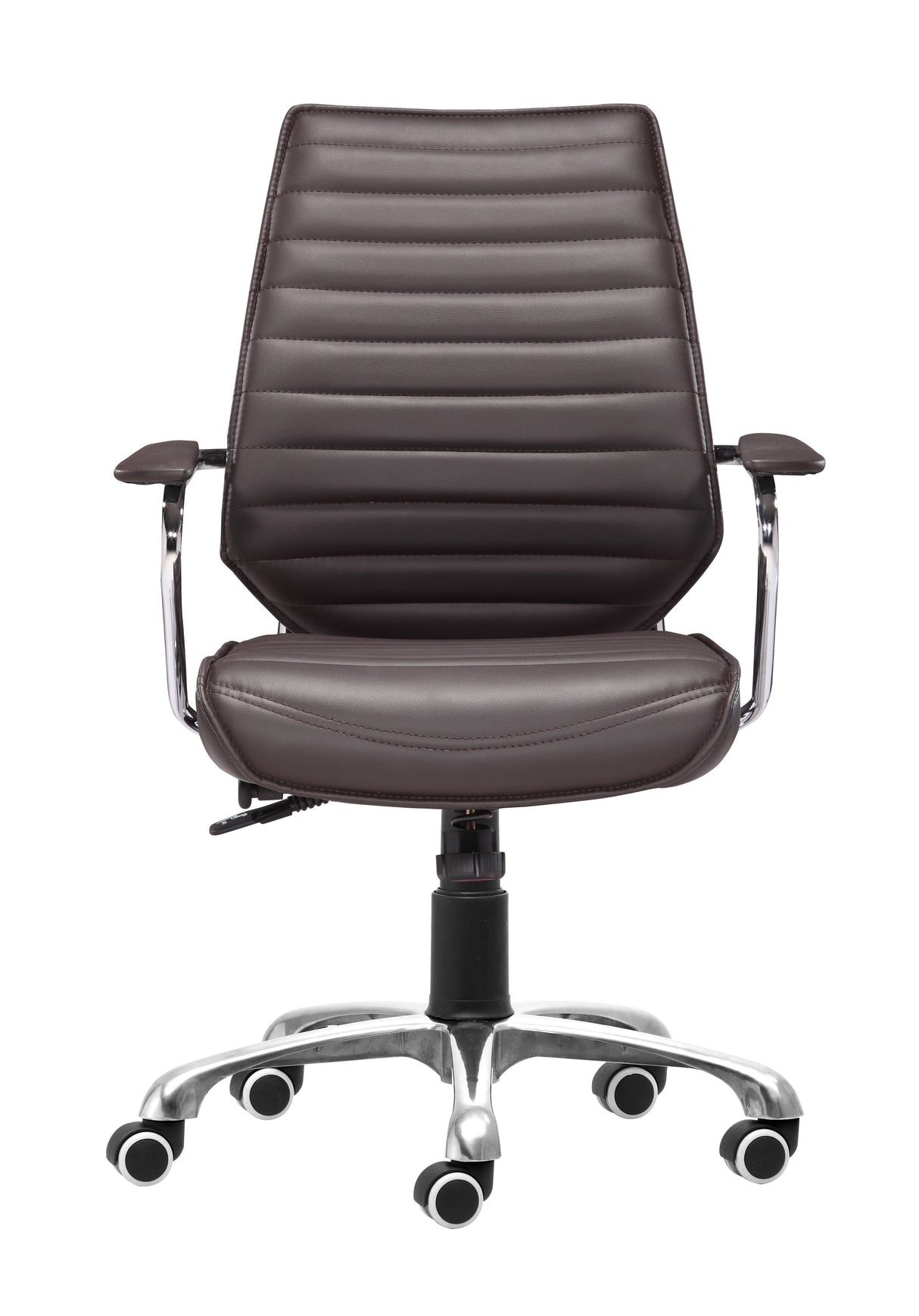 Enterprise Espresso Low Back Office Chair by Zuomod at Eve Furniture