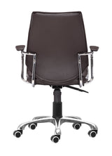 Enterprise Espresso Low Back Office Chair by Zuomod at Eve Furniture