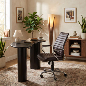 Enterprise Espresso Low Back Office Chair by Zuomod at Eve Furniture