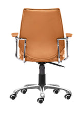 Enterprise Terracotta Low Back Office Chair by Zuomod at Eve Furniture